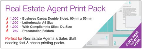 Real Estate Agent Pack by COG Print Online