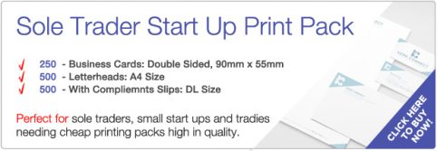 Sole Trader Start Up by COG Print Online
